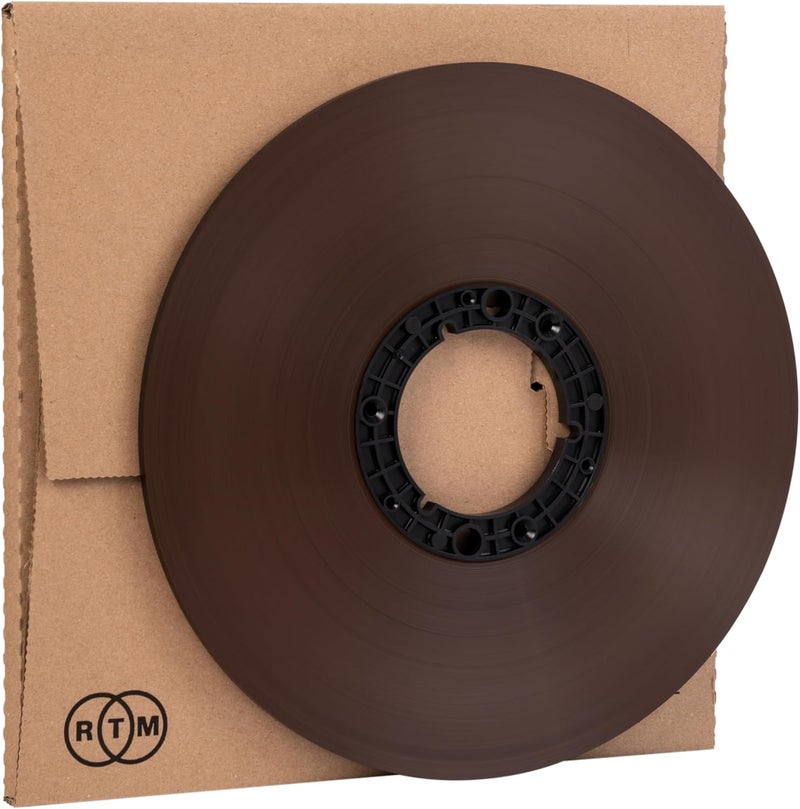 RTM Industries RTM Studio Master Recording SM 911 ¼ inch - Reel to Reel Magnetic Tape for Audio Recording - 2500 ft Nab Pancake - 10.5 inch Diameter - Image 1